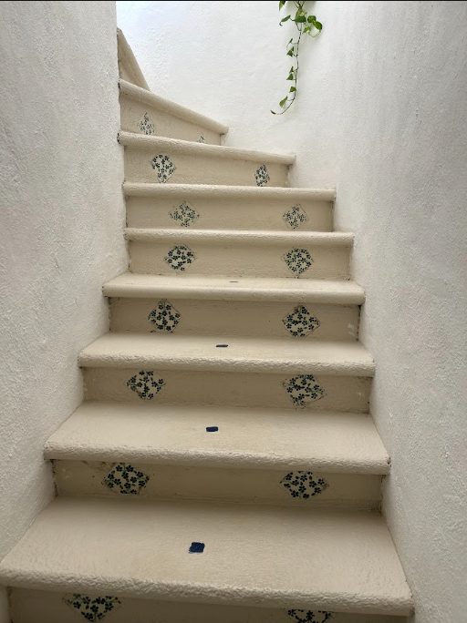 Playacar villa interior staircase